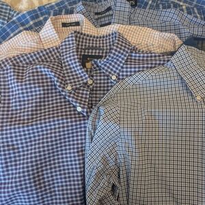 Men's Bundle Ralph Lauren -Chaps And Other Checkered Button Down Shirts